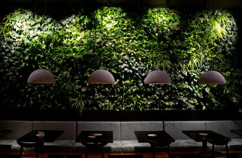 Ogrody wertykalne wewnętrzne